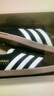 adidas「T头鞋」STADT经典时尚薄底运动板鞋男女阿迪达斯三叶草   黑色/汉玉白/浅猩红（推荐女生买小半码）   41 实拍图