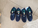 特步（XTEP）儿童童鞋基础密网魔术贴舒适校园跑鞋 深邃蓝/海湾蓝 35码 实拍图