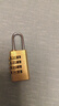 iGear四位密码铜挂锁拉杆箱背包锁行李箱锁宿舍健身房储物柜门锁工具箱 实拍图