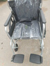 衡互邦 轮椅折叠老人坐便椅 轻便轮椅带坐便轮椅车 残疾人手推车 升级耐磨轮-黑色牛津布带坐便 实拍图