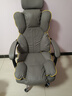 奥伦福特 电脑椅办公椅子电竞椅家用人体工学椅老板椅主播靠背椅皮革转椅 工学椅-灰+乳胶【升级猫抓皮】 实拍图