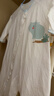 翘脚鸭婴儿衣服新生儿夏季薄款连体衣纯棉夏天爬爬服满月宝宝包屁睡衣66 实拍图