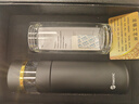 水莫停足银保温杯智能茶水分离泡茶杯男士999银内胆送老师礼物礼盒杯子 雅黑金999银 450ml 礼盒装 实拍图