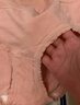 全棉时代女士内裤纯棉性感内裤女蕾丝三角裤 茶橙色+橘粉+贝壳杏粉 170 实拍图