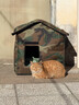 梵都宠舍流浪猫窝室外防雨冬季保暖封闭式野外防寒猫房子XL码户外猫窝 实拍图