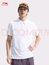 李宁冰感短袖POLO衫男2025新款健身舒适透气翻领运动上衣APLV167 实拍图