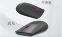ThinkPad联想thinkplus 双模无线蓝牙3通道办公鼠标超薄适合差旅 笔记本 台式机 智能休眠贴合人体工学 黑 实拍图