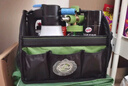 绿田（LUTIAN）汽车清洁工具箱牛津布手提篮洗车美容店手提式加厚便携分格收纳盒 实拍图