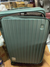 皇冠（CROWN）拉链铝框箱行李箱大容量万向轮侧开旅行箱暑期出游箱5278-25-珐蓝 实拍图