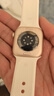 Apple/苹果 Watch S11 智能手表GPS款42毫米玫瑰金色铝金属表壳淡桃粉色运动型表带S/M MEUN4CH/B 实拍图