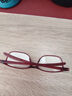夕阳红老花镜女防蓝光大框优雅女士轻便舒适老人高清老花镜E9004R 300度 实拍图