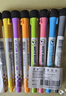 离草 白板笔儿童无毒可擦白板笔磁吸白板笔彩色白板笔易擦黑板笔水彩笔可擦拭马克笔磁吸擦头 彩色8支 实拍图