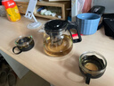 【京东物流】茶壶套装整套茶具大容量玻璃茶杯带滤网耐高温泡茶具 1000ML一壶+四杯套装【无茶盘】 实拍图