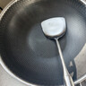 赫巴兹（HZIB）德国不粘锅316不锈钢炒锅炒菜锅具少油烟平底炒锅电磁炉燃气通用 双面屏+玻璃盖内径32外径 34cm 实拍图