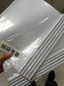 得力(deli)10只A4透明抽杆文件夹拉杆夹抽杆夹 简历报告夹商务会议资料报告收纳 33223白色 实拍图