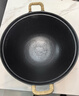 夏老大古法生铁锅铸铁炒锅古法无涂层物理不易粘炒锅圆底双耳炒菜锅42cm 实拍图