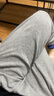 顶峰保罗（Dingfengbaoluo）美式高街牛仔裤男秋季休闲直筒百搭修身微喇长裤DFS09黑灰3XL 实拍图