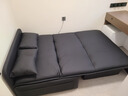 潮格舒电动沙发床多功能两用可折叠书房卧室推拉伸缩可储物轻奢现代单人 外径1.3米【智能电动+可储物】 S级加厚真皮【豪华乳胶款】 实拍图
