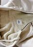 盖璞（GAP）男女装春款LOGO仿羊羔绒宽松连帽衫卫衣美版789781 米色 2XL 美码  3XL亚洲码185/124A 实拍图
