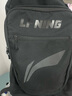 李宁双肩包背包男女同款书包初高中生旅行包男士大容量电脑包登山包黑 实拍图