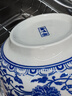 青花瓷7英寸面碗家用大碗防烫加高加厚拉面牛肉面炸酱面汤碗烩面 7英寸青花瓷面碗-4个装 实拍图