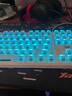 狼蛛（AULA）F2088pro/2088Air机械键盘侧刻渐变108键青红茶电竞游戏办公台式笔记本电脑键鼠套装 白色雾透-有线版【赠磁吸上盖+大桌垫】 茶轴【游戏玩家推荐】 实拍图