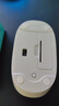 罗技（Logitech）M196 无线蓝牙鼠标 办公鼠标 笔记本商务办公家用 小巧便携 对称手型 珍珠白 实拍图