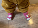 月星童鞋 日本进口手工制获奖鞋 儿童学步鞋男童机能鞋女童关键鞋 草莓色 23 (内长14.5cm适合脚长14cm) 实拍图