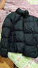 网易严选25新品90鸭绒超蓬羽绒服休闲面包服石墨烯保暖轻量抗菌防泼水 25秋冬立领-静谧黑 M 实拍图