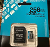 金士顿（Kingston）256GB TF（MicroSD） 存储卡 U1 A1 V10 内存卡 读速150MB/s 适配无人机/运动相机/switch/监控 实拍图