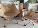 原始人（The Primitive）户外折叠椅露营椅子躺椅便携折叠月亮椅小凳子折叠凳钓鱼凳 【一家三口】经典款卡其【绷带加固】+经典儿童款卡其 实拍图
