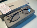 京东京造 近视眼镜框专业配镜防蓝光镜片男女金属框金 平光 实拍图