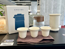 南山先生 便携茶具玻璃功夫茶具陶瓷办公旅行茶具日式茶具套装快客杯 经纬旅行套装_禅风白 实拍图