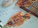 鲁小鲸淡晒大号鱿鱼干200g鱿鱼板尤鱼煲汤炒菜淡干鱿鱼片鱿鱼条海产品 实拍图