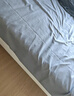 京东京造氧气格子夏凉被 A类抗菌透气空调被子可机洗纤维夏被 绿1.5x2m 实拍图