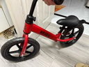 贝趣儿童平衡车1-3-6-12岁宝宝滑步车无脚踏小孩自行车男孩两轮滑行车 发泡轮 14寸 红色 适合身高100-130cm 2-5岁幼儿女孩圣诞节新年礼物 实拍图