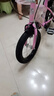 【京东物流】儿童自行车12-14-18寸童车3-5-8岁男女孩脚踏单车 14寸 豪华樱花粉 实拍图