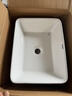 波彼（BOBI）台上盆洗手盆台盆单盆 小户型尺寸洗面洗脸盆洗漱阳台陶瓷台下盆 8032盆（40*30*13cm）送下水 实拍图