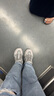 FILA斐乐SOFIA鱼刺鞋女鞋跑步鞋复古老爹鞋女增高鞋休闲鞋 南极灰/合金灰-AG 36 实拍图