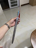 璐凯迪斗罗大陆周边武器七杀宝剑真剑铁剑古风金属儿童礼物玩具剑模型 合金-22cm七杀剑蓝色 收藏展架 实拍图