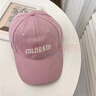 楚黛妮（CHUDAINI）帽子男女四季通用棒球帽百搭韩版大头围显脸小鸭舌帽户外防晒透气 粉色 L 常规款53-59cm 实拍图