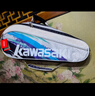 Kawasaki川崎羽毛球包大容量手提单肩包球拍包袋子3支装A8360夜兰 实拍图