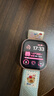 Apple/苹果 Watch Series 10 智能手表GPS款42毫米玫瑰金色铝金属表壳淡桃粉色运动型表带S/M MX1R3CH/B 实拍图