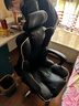 奥伦福特 电脑椅办公椅子电竞椅家用人体工学椅老板椅主播靠背椅皮革转椅 工学椅-黑+乳胶【升级猫抓皮】 实拍图