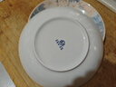 浩雅景德镇陶瓷盘餐盘汤盘菜盘深盘饭盘可微波时光漫步8英寸2个装 实拍图