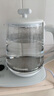 松下（Panasonic）养生壶智能润养壶电热水壶烧水壶煮茶器1.7L养生壶煮茶办公室家用 NC-POH15-W 白色 实拍图