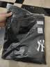 NEW ERA纽亦华加绒卫衣男女同款MLB立体胶印NY宽松套头衫 13338671-黑色 XL 实拍图