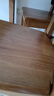 南之安 (顺丰速发)餐桌全实木餐桌椅组合6人长方小户型简约橡胶木长方桌 茶 色 1.2m *0.7 一桌4椅全实木 实拍图