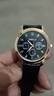 【渠道专享】2024新款男士时尚腕表商务潮流皮带手表男高颜值腕表 军团款【黑色表带】 实拍图