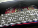狼途L1无线键盘静音办公键盘104键全尺寸高颜值键盘机械手感轻音防溅水有背光家用平板笔记本电脑键盘 白色白光【无线充电版】轻音单光 实拍图